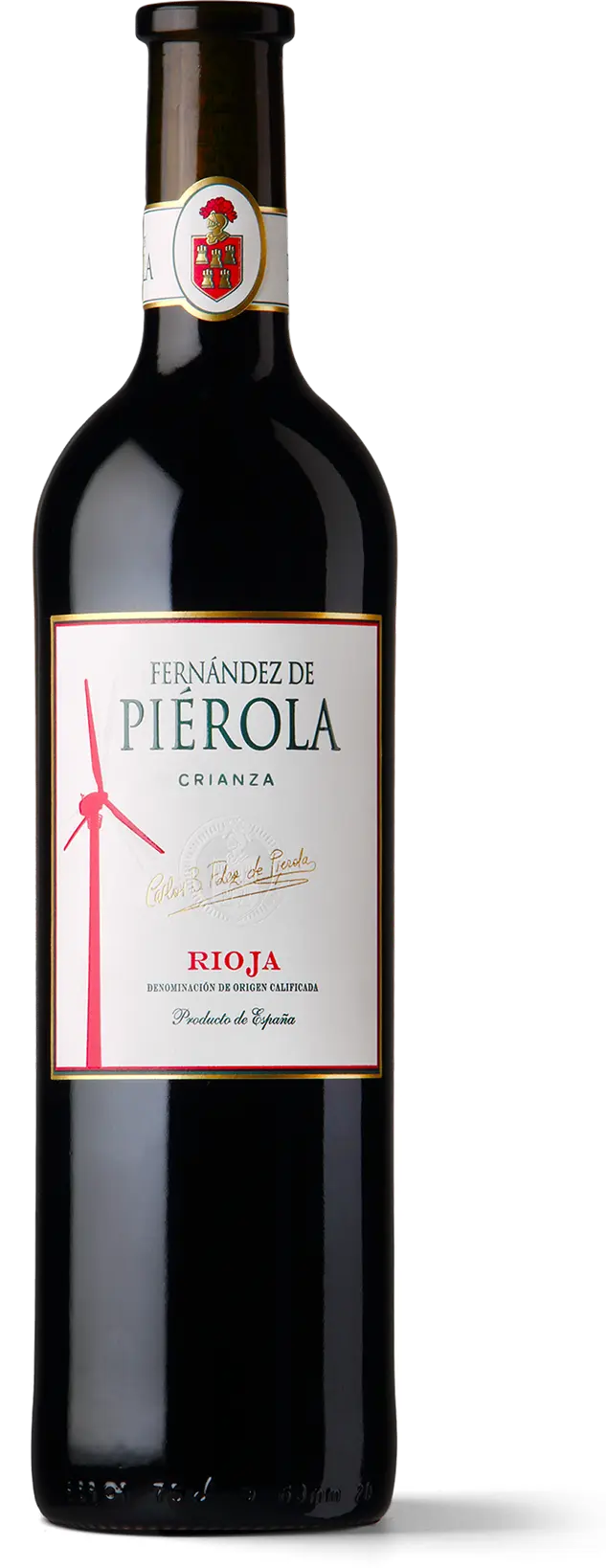 Vino Piérola Crianza – botella Fernández de Piérola