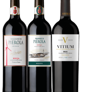 Crianza Reserva y Vitium de Pierola