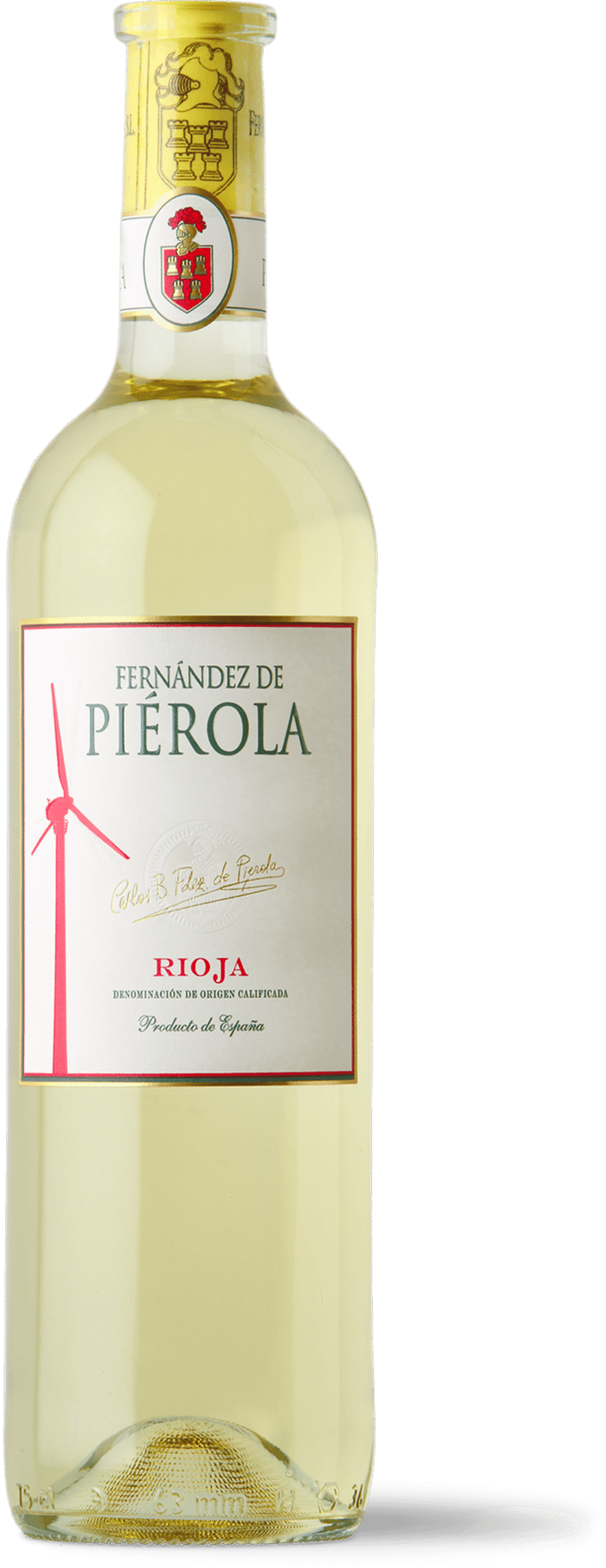 Imagen botella producto FERNÁNDEZ DE PIÉROLA BLANCO FERMENTADO EN BARRICA