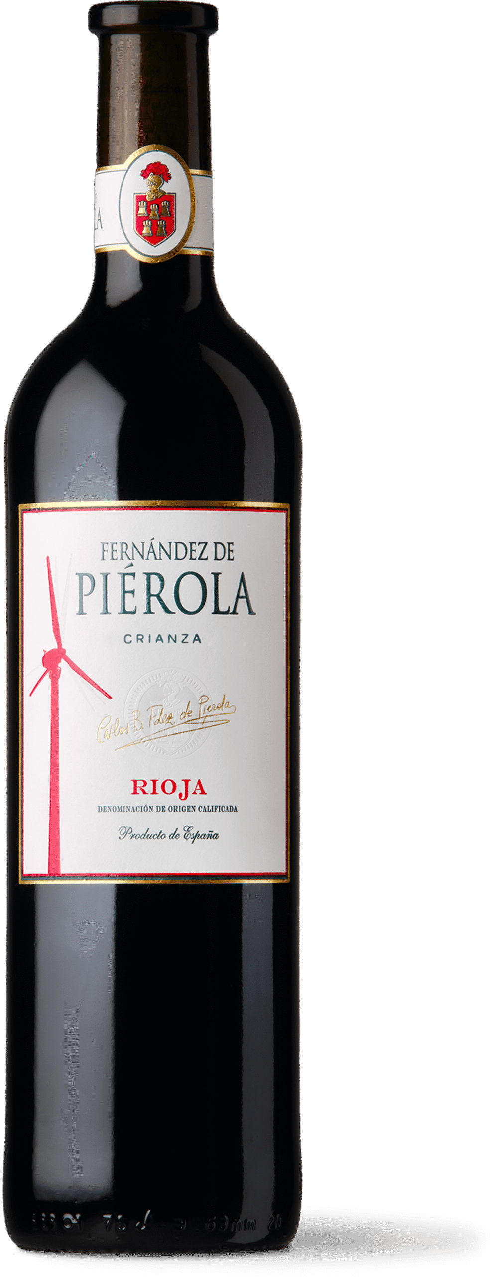 Imagen botella producto FERNÁNDEZ DE PIÉROLA CRIANZA