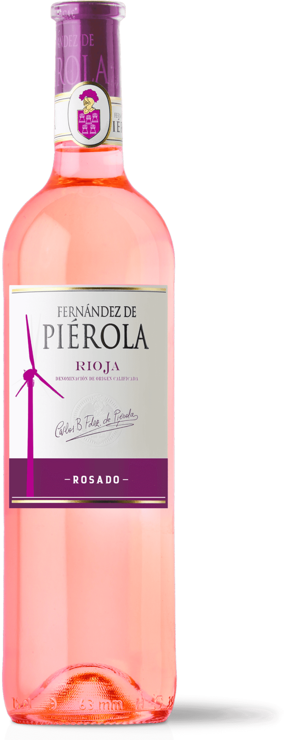 Imagen botella producto FERNÁNDEZ DE PIÉROLA ROSADO