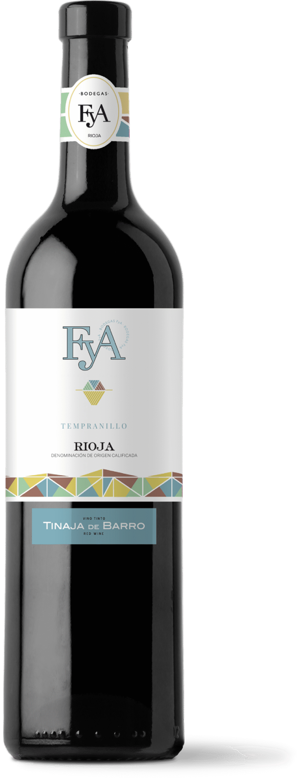 Imagen botella producto FYA TINAJA COSECHA