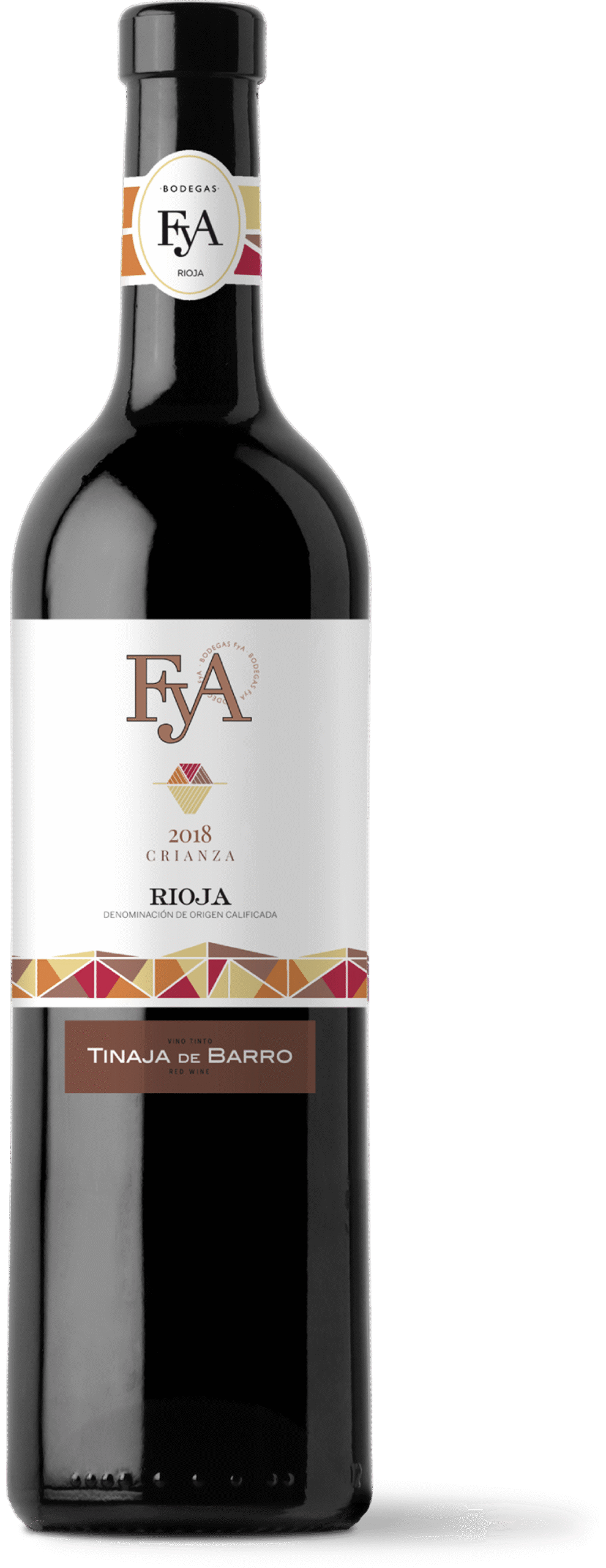 Imagen botella producto FYA TINAJA CRIANZA