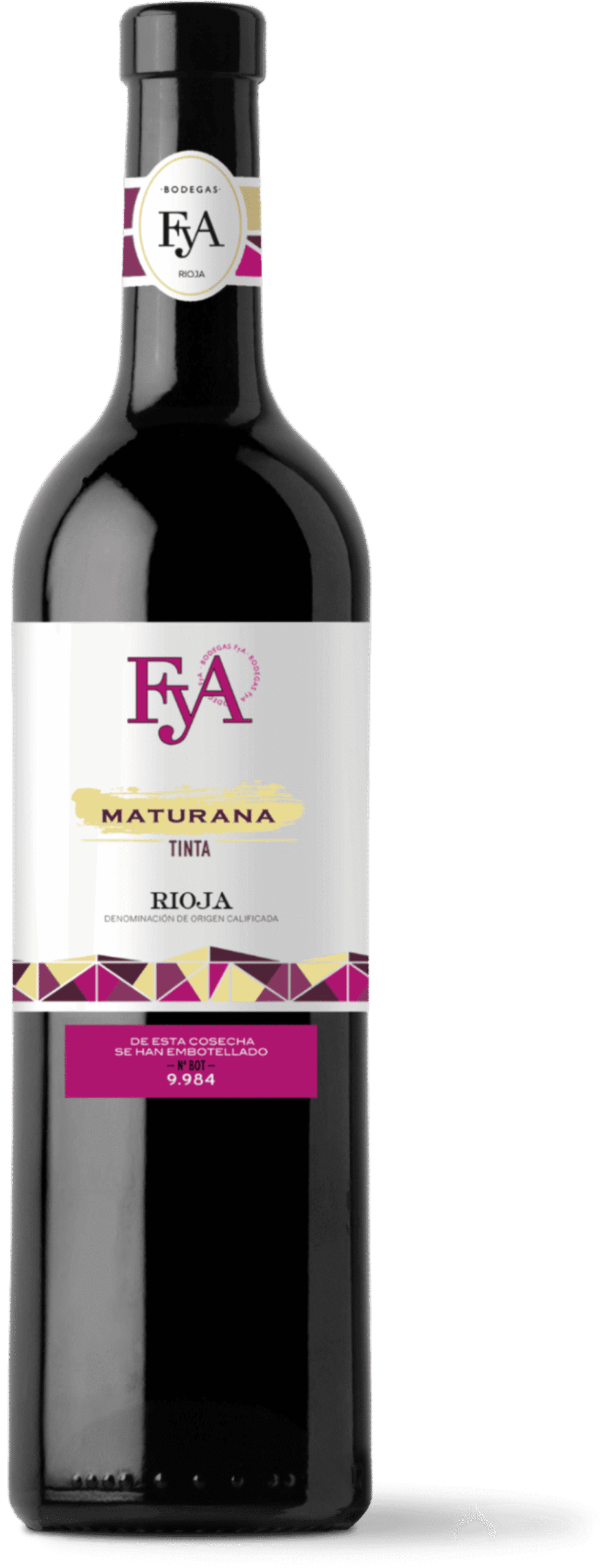 Imagen botella producto FYA TINAJA MATURANA TINTA DE NAVARRETE