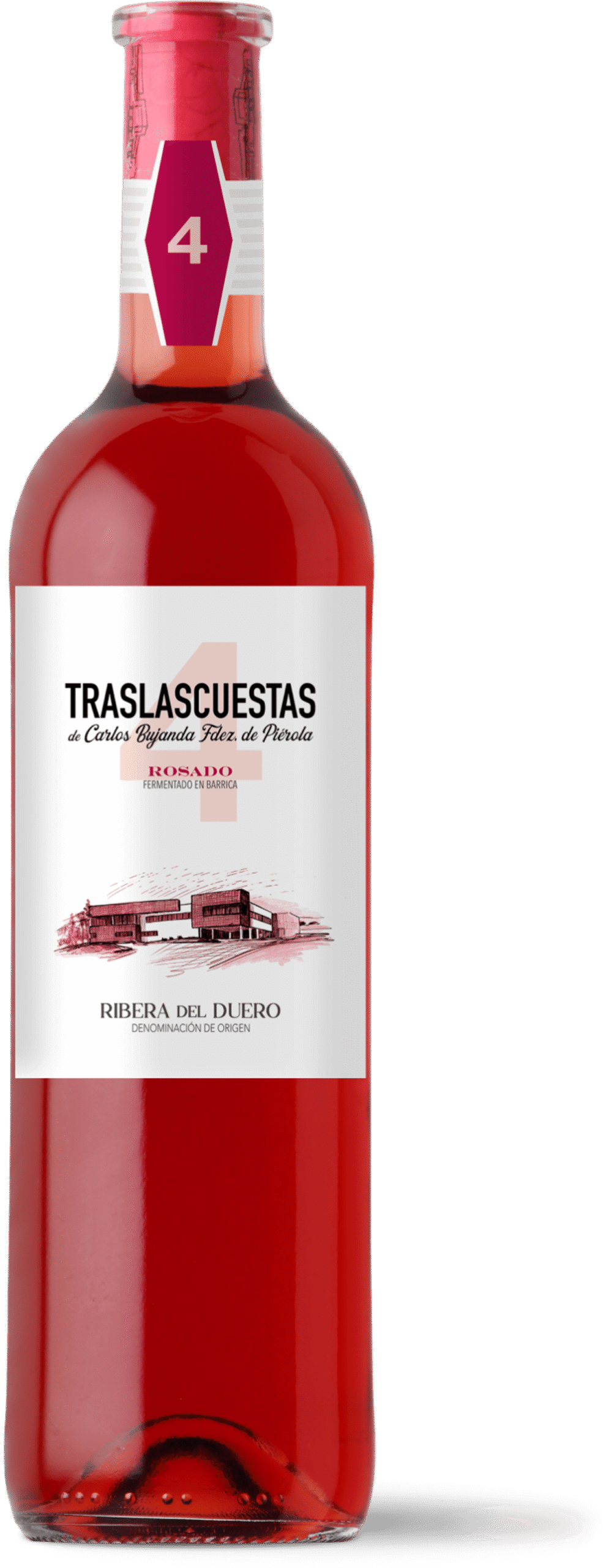 Imagen botella producto TRASLASCUESTAS ROSADO BARRICA